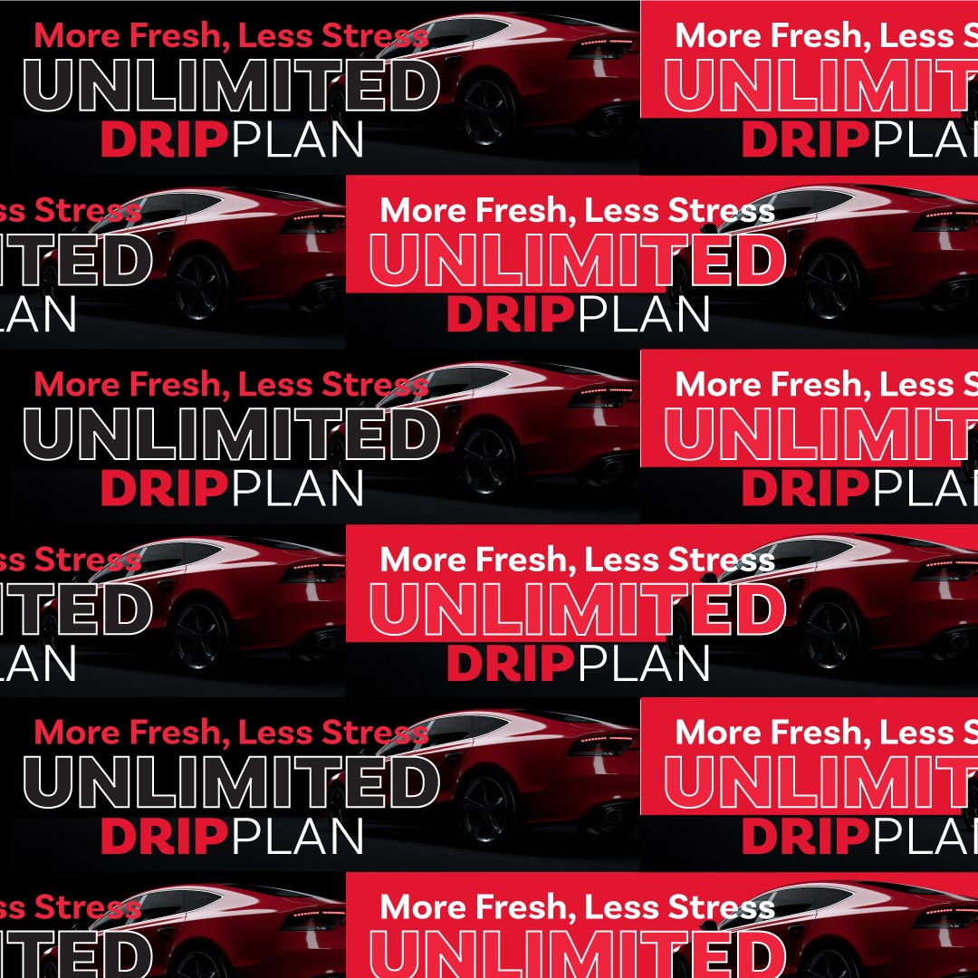Drip Car Wash Brand Concept Wash Brands