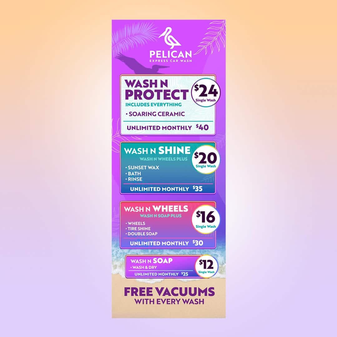 Pelican Express Car Wash Wash Brands